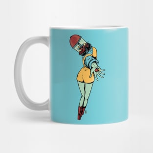 Vintage Gumball Girl Mug